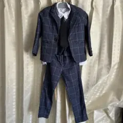 キッズ　卒園式　入学式　120センチスーツと靴セット