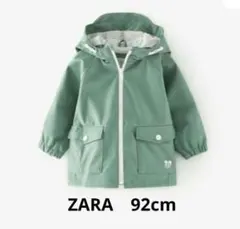 ZARA　ザラ　ミッキーラバーレインコートフード付きジャケット 92cm