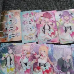 Vtuber ホロライブ　イラストカードセット