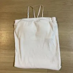 【新品】アズノゥアズピンキー　リブホルター風ブラキャミ