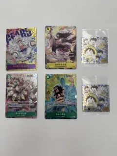 トレカ ワンピース ルフィ ギア5 他6点セット