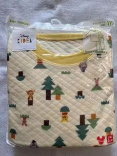 【新品】110㎝ UNIQLO キルトパジャマ KIDEA