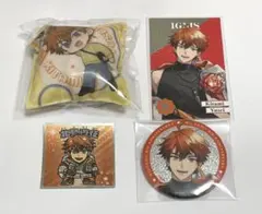 にじさんじ　北見遊征　ランダム グリッター缶バッジ　メタルカード くら寿司