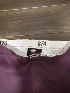 Dickies ディッキーズ874 ワークパンツ 30×30 マルーン YKK