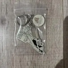 アドベンチャーワールド パンダ アクリルキーホルダー 鳥獣戯画
