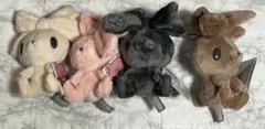 汎用うさぎ ぬいぐるみマスコット 4種 ラウンドワン - メルカリ