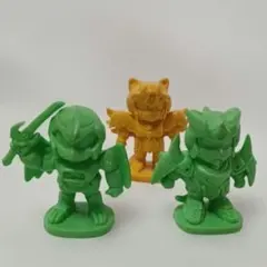 キャッ党忍伝 てやんでえ プルルン 1990 ソフビ フィギュア バンダイ剣