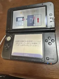 ニンテンドー3DS LL ブルーブラック　ケース付き