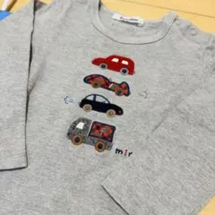 ファミリア 厚手 ロンT カットソー 90 男の子 ミキハウス トレーナー