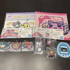 たまごっち ハンドタオル　ストラップ　コースターセット