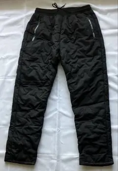 【新品未使用】裏起毛パンツ XL メンズ 防寒 あったか ブラック イージー
