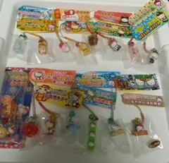 ハローキティ ストラップセット ご当地限定ストラップ　15点セット