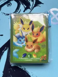 ポケモンカード　デッキシールド　イーブイと進化