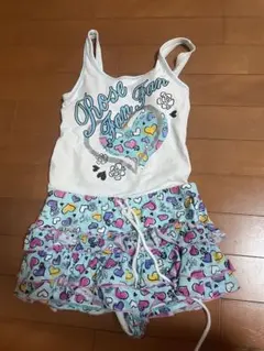 女児 水着 140 3点セット