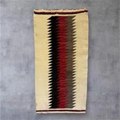 オールド ナバホ ウールラグ 103cm x 50cm - メルカリ