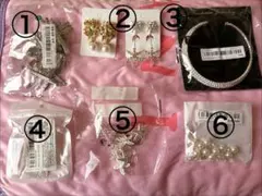 ブライダルアクセサリー　ヘアアクセサリー　まとめ売り