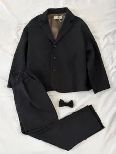 eLfinFolkスーツ 130cm 蝶ネクタイ付き