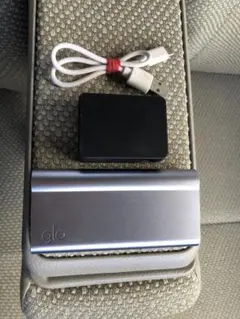 glo 電子タバコ本体 シルバー/ブルー