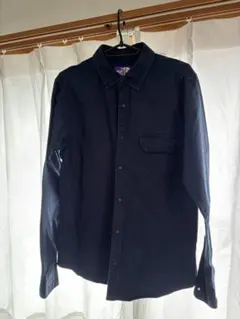 THE NORTH FACE PURPLE LABELダークネイビー M シャツ