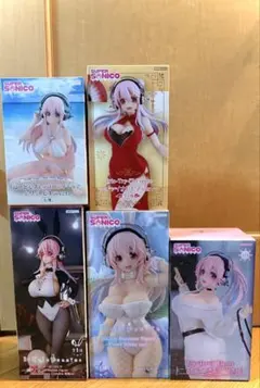 フィギュアすーぱーそに子 5点セット