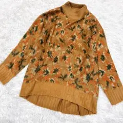 LEPSIM レプシィム 総柄 ニット