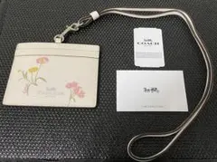 美品　COACH　コーチ　ID カードケース　パスケース　F73440