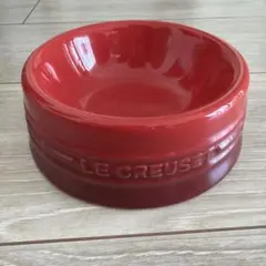 Le Creuset ペット用フードボウル レッドのサムネイル