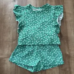 baby CAP フラワープリントセット 2歳