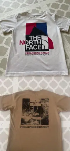 THE NORTH FACE キッズ Tシャツ 130 2枚のサムネイル