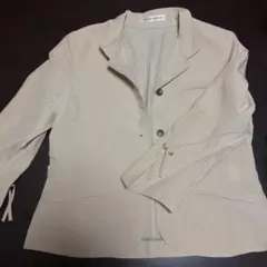 HIROKO KOSHINO ベージュ テーラードジャケットのサムネイル