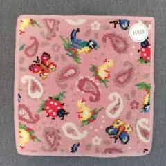 ハイジペイズリー B品 フェイラー ピンク タオルハンカチ FEILER