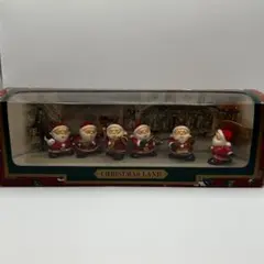 CHRISTMAS LAND サンタクロース音楽隊フィギュアセット