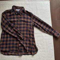 UNIQLO INES DE LA FRESSANGE シアーチェックシャツ