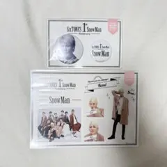 Snow Man ラウール 1st Anniversary 缶バッジ シール