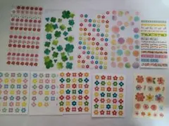 まとめ売り 使いかけ シール 花