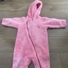 THE NORTH FACE ベビー フリース カバーオール ピンク