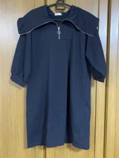 axes femme ブラックワンピース