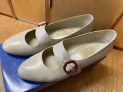 未使用】フラメンコシューズ アマジャ ベージュ 幅広24cm - メルカリ