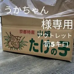 うかちゃん様専用　アウトレット5キロ箱込み