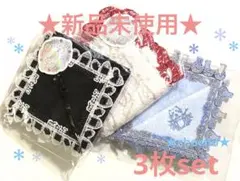 新品 近沢レース とメルセデス ベンツ コラボ+おにぎり ハンカチ 2枚