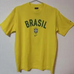 00s Nike ブラジル代表 #9 ロナウド イエローシャツ
