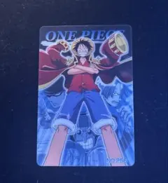 ONE PIECE 海賊王グミカード NO.201 モンキー・D・ルフィ グミカ