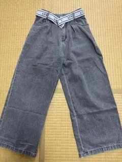 LTX グレー ワイドパンツ　デニム