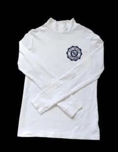 パーリーゲイツ　ホワイト　白　ハイネック　モックネック