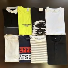 メンズ 春秋 長袖Tシャツ等 おまとめセット