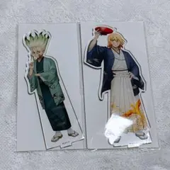 Dr.STONE　まねきねこコラボ　アクリルスタンド　石神千空　あさぎりゲン Dr.STONE アクリルスタンド まねきねこコラボ 石神千空 あさぎりゲン