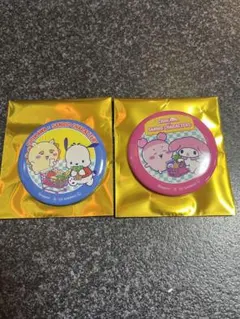 ちいかわ　サンリオコラボ　スーパーマーケットな缶バッチ　セット