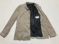 【美品】MONSIEUR NICOLE スタンドカラー ノーカラージャケット