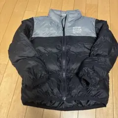 BREEZE 中綿ジャンパー アウター 140 黒/グレー