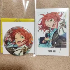 あんスタ 9周年 缶バッジ ぱしゃっつ 2wink 葵ゆうた